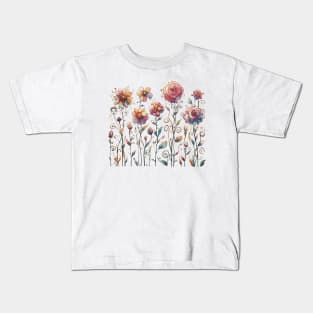Flowers for Garden Lovers Kids T-Shirt